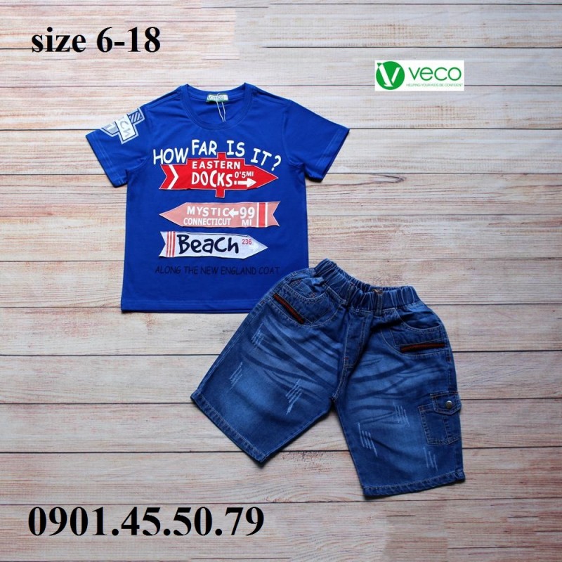 xưởng may gia công quần áo trẻ em xuất khẩu VECO- quần jean áo thun (1)