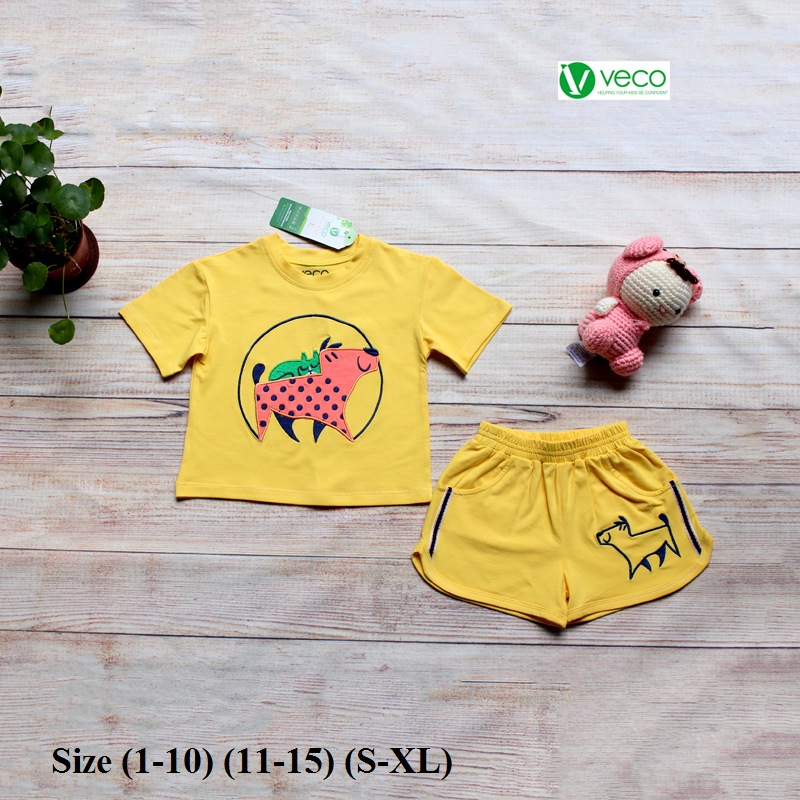 Xưởng may quần áo trẻ em giá sỉ VECO - bộ sọt bi dog (4)