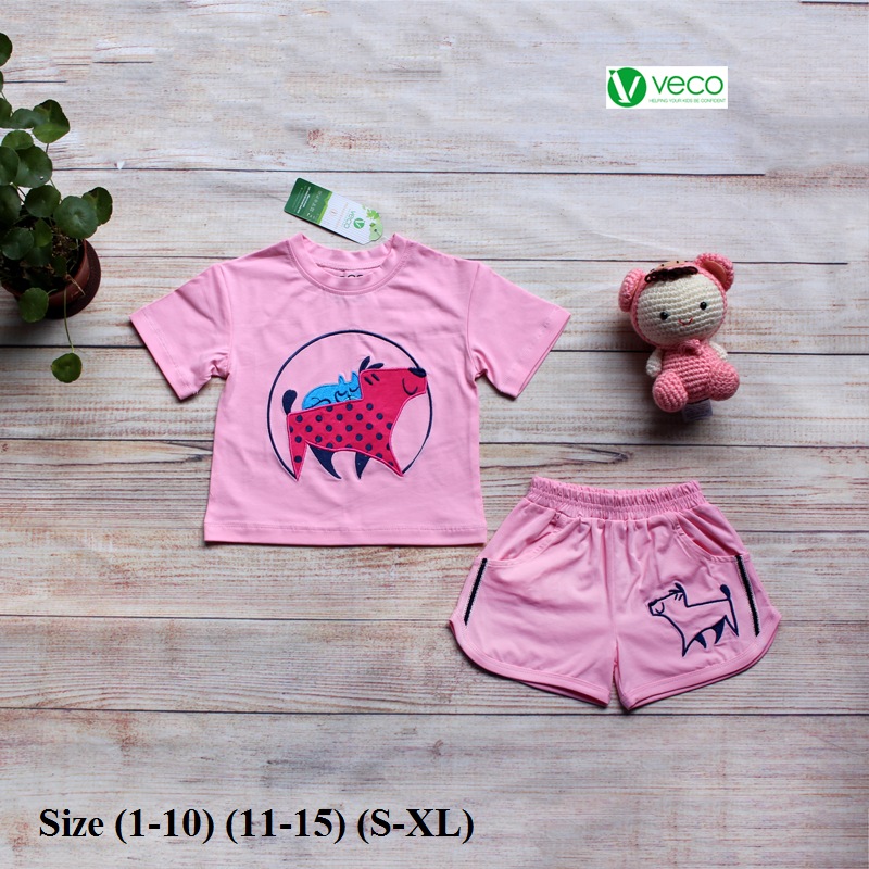 Xưởng may quần áo trẻ em giá sỉ VECO - bộ sọt bi dog (8)