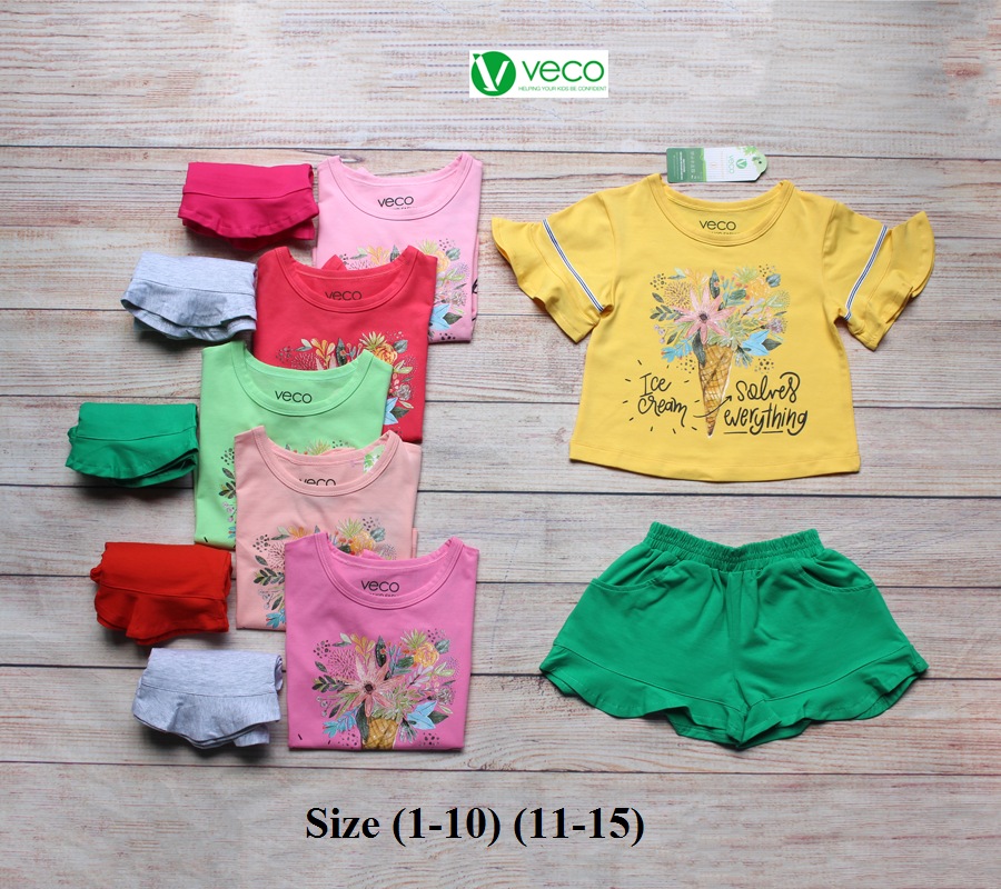 Xưởng may quần áo trẻ em xuất khẩu - bộ sọt kem bông (1)